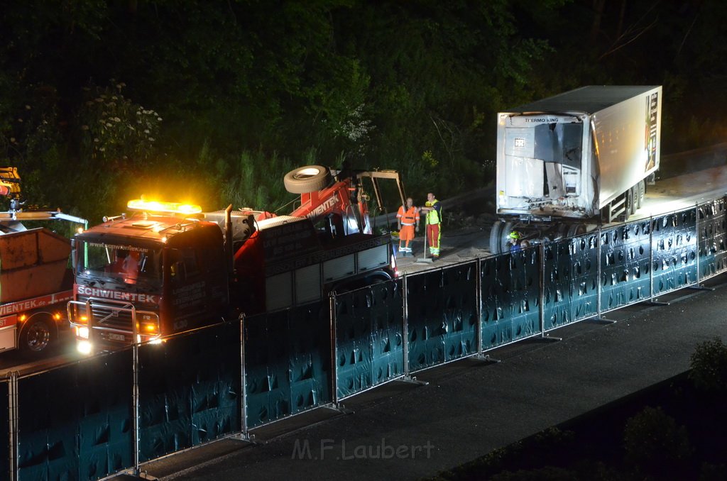 Wieder schwerer VU A 1 Rich Saarbruecken vorm AK Leverkusen P2864.JPG - Miklos Laubert